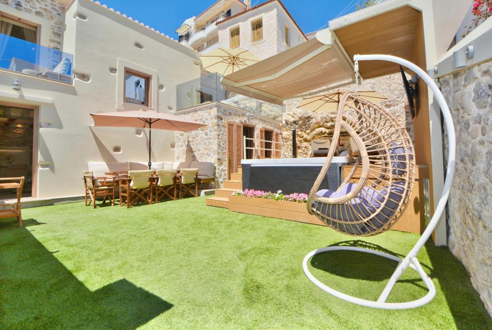 Villasonboard Rock Villa 3 Bed, 3 Bath, Jacuzzi, Seaside Ermioni Eksteriør billede